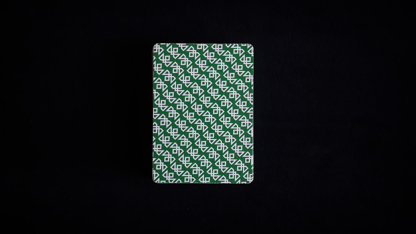 MADISON GREEN TWISTERS Playing Cards - BRICK DEAL