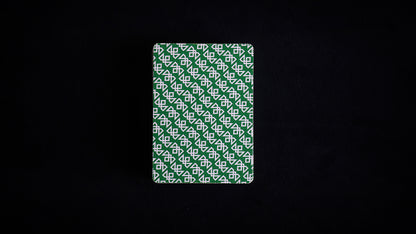 Daniel's GREEN TWISTERS Playing Cards - MADISON ONE Entry