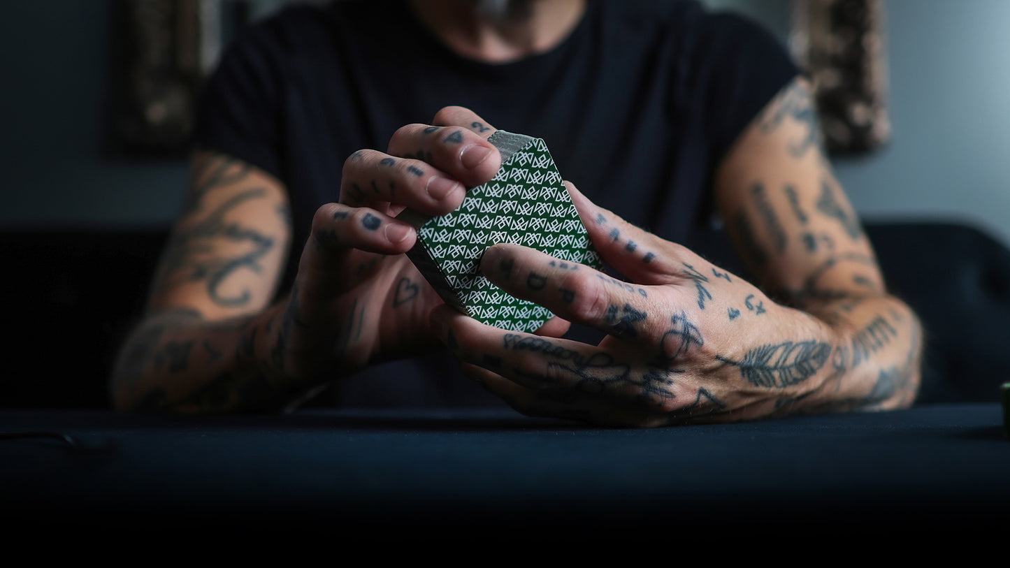 MADISON GREEN TWISTERS Playing Cards - HALF BRICK DEAL