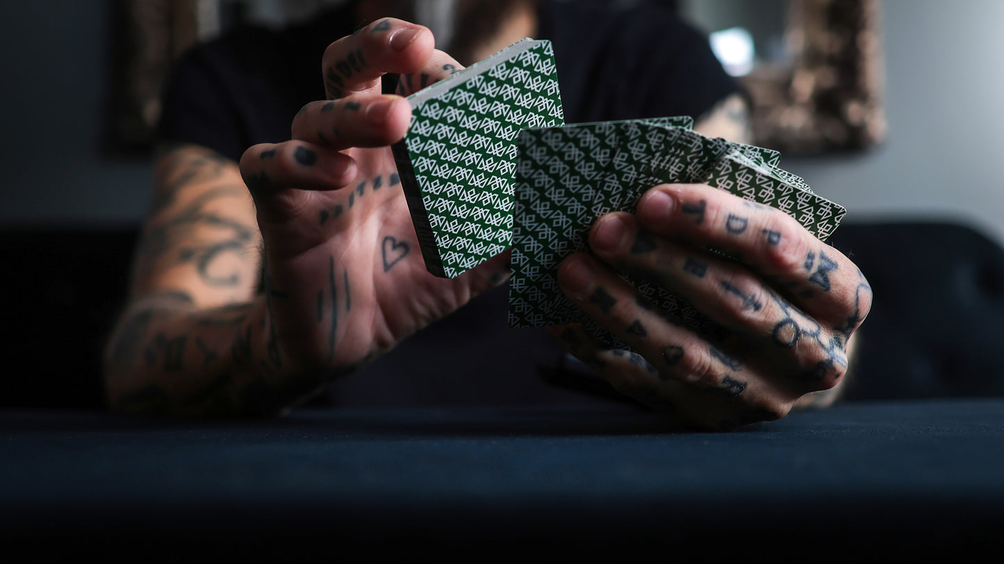 MADISON GREEN TWISTERS Playing Cards - HALF BRICK DEAL