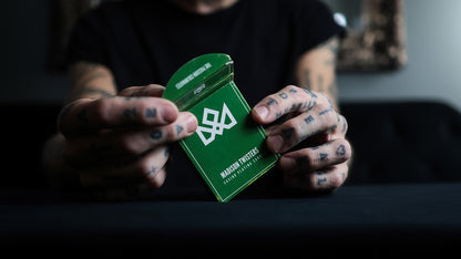 Daniel's GREEN TWISTERS Playing Cards - MADISON ONE Entry