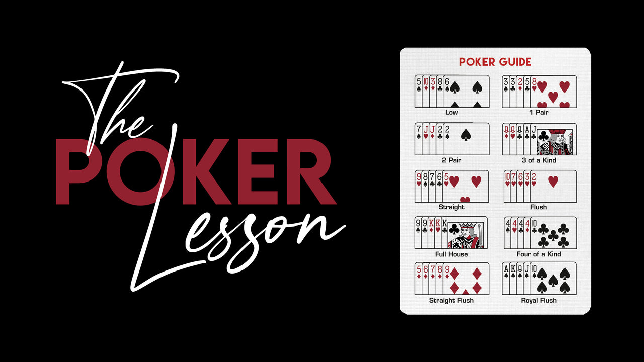The POKER LESSON playing cards — view 5