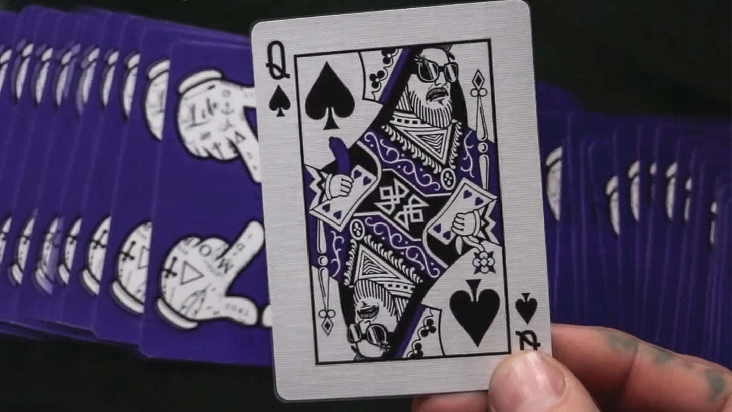 PURPLE BANGERS - Marked Playing Cards