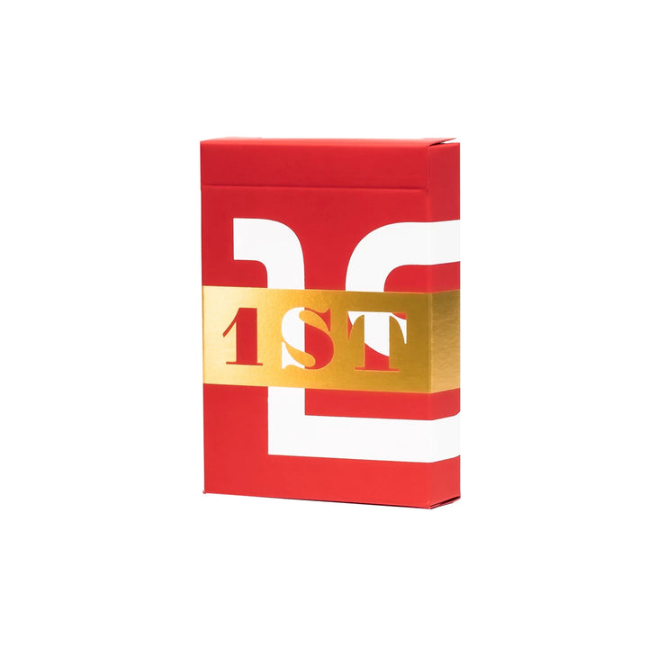 1ST Playing Cards V6 Red playing cards — view 7