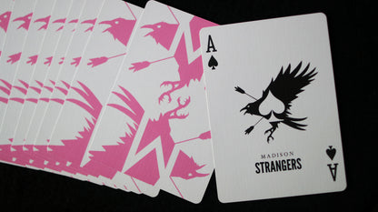 MADISON PINK STRANGERS Playing Cards