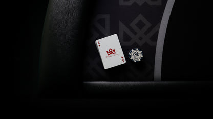 MADISON BLACKJACK TABLE TOPPER (No Legs) playing cards — view 4