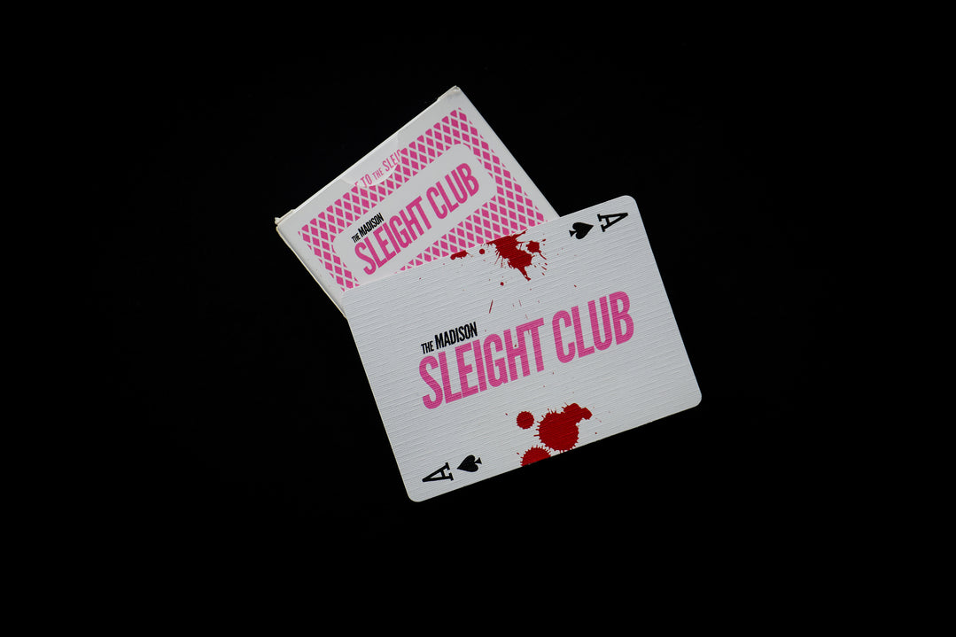 SLEIGHT CLUB Playing Cards (PINK SHARPS) playing cards — view 16
