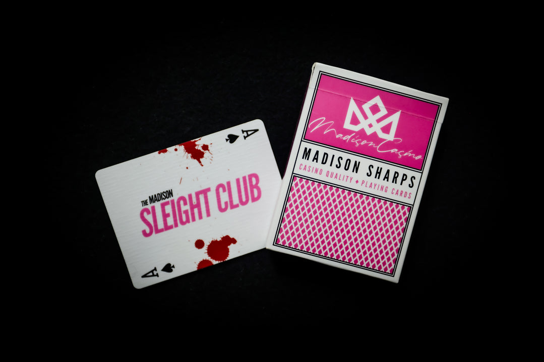 SLEIGHT CLUB Playing Cards (PINK SHARPS) playing cards — view 19