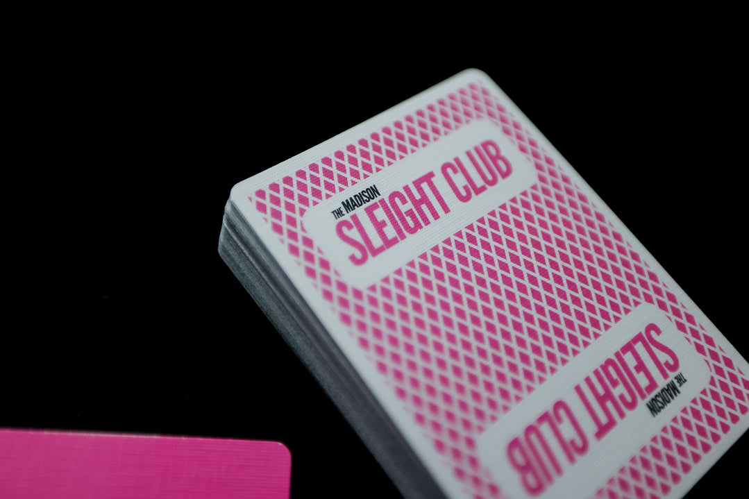 SLEIGHT CLUB Playing Cards (PINK SHARPS) playing cards — view 20