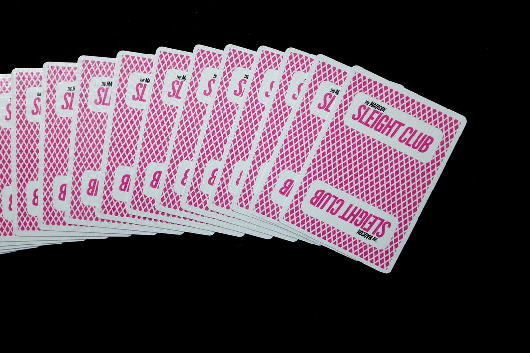 SLEIGHT CLUB Playing Cards (PINK SHARPS) playing cards — view 22
