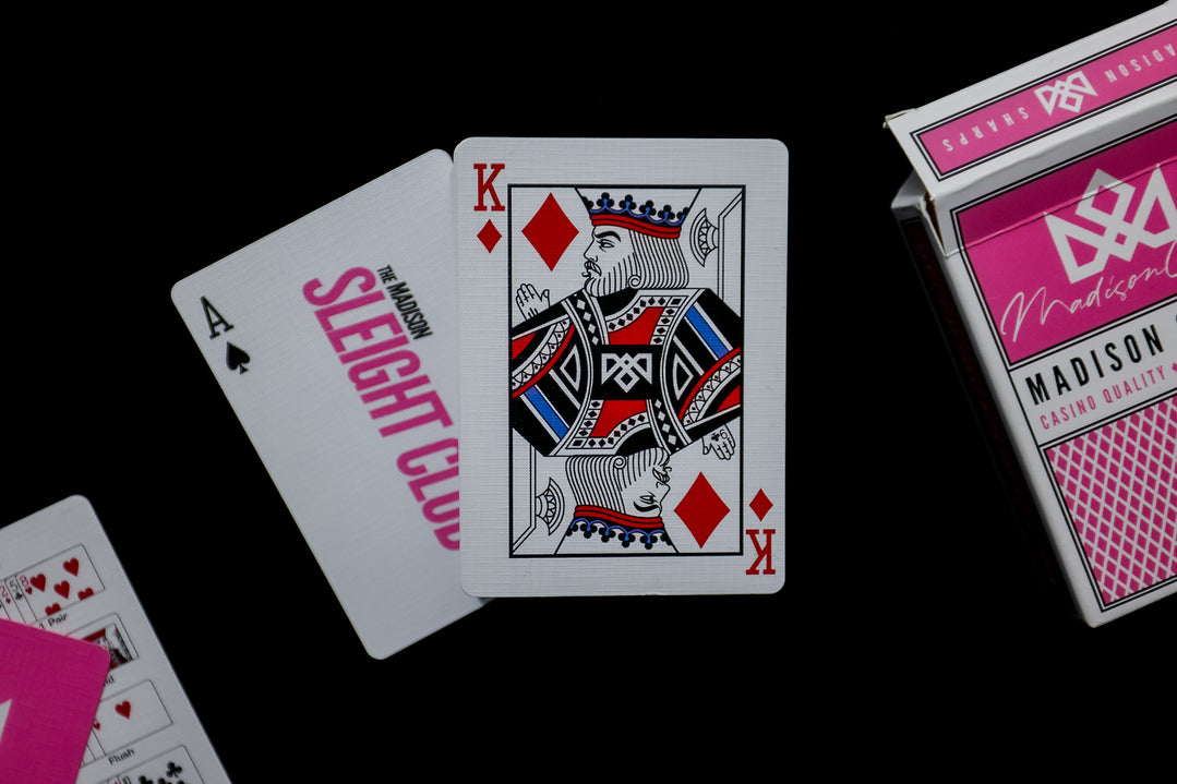 SLEIGHT CLUB Playing Cards (PINK SHARPS) playing cards — view 23