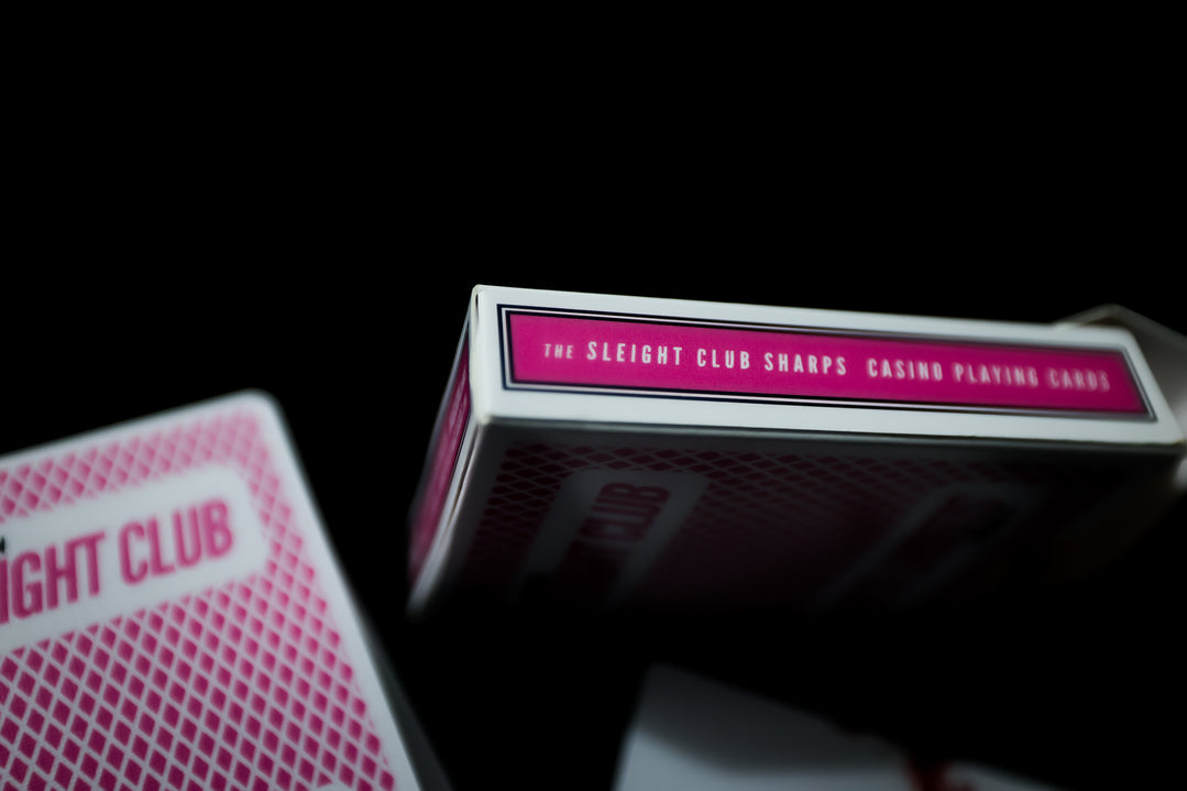 SLEIGHT CLUB Playing Cards (PINK SHARPS) playing cards — view 25