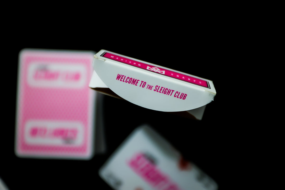 SLEIGHT CLUB Playing Cards (PINK SHARPS) playing cards — view 26
