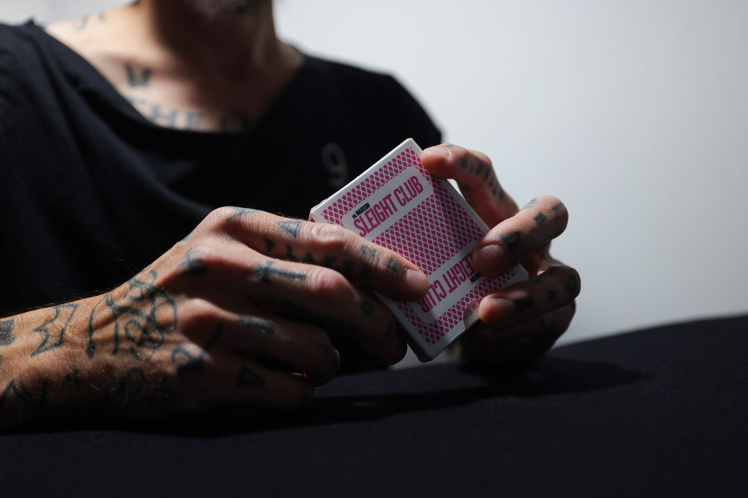 SLEIGHT CLUB Playing Cards (PINK SHARPS) playing cards — view 33