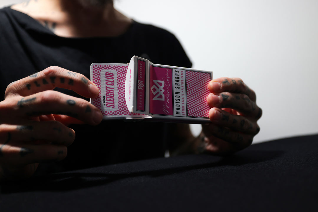 SLEIGHT CLUB Playing Cards (PINK SHARPS) playing cards — view 6