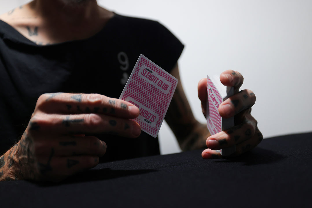 SLEIGHT CLUB Playing Cards (PINK SHARPS) playing cards — view 11