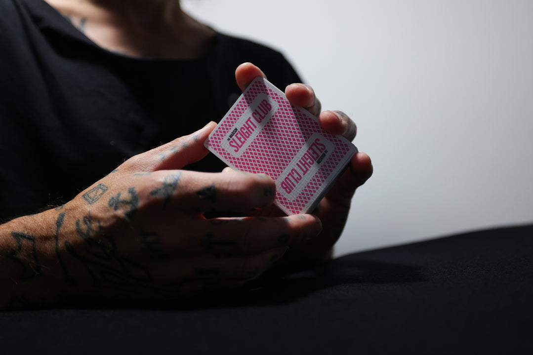 SLEIGHT CLUB Playing Cards (PINK SHARPS) playing cards — view 39