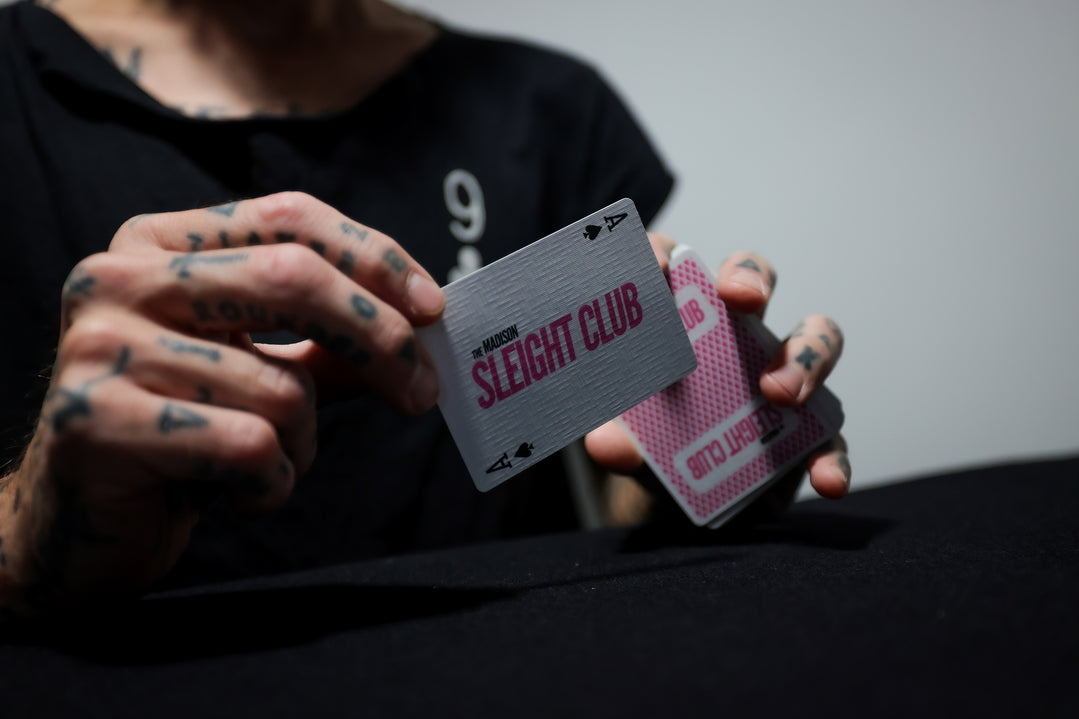 SLEIGHT CLUB Playing Cards (PINK SHARPS) playing cards — view 42