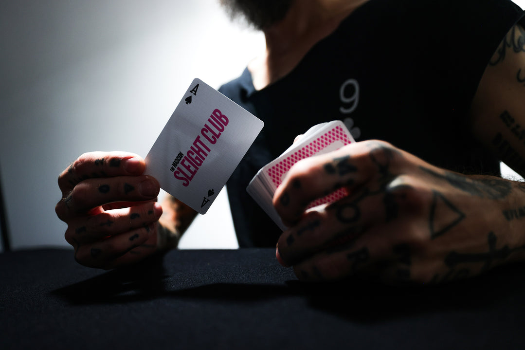 SLEIGHT CLUB Playing Cards (PINK SHARPS) playing cards — view 47