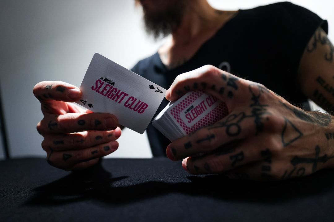 SLEIGHT CLUB Playing Cards (PINK SHARPS) playing cards — view 49