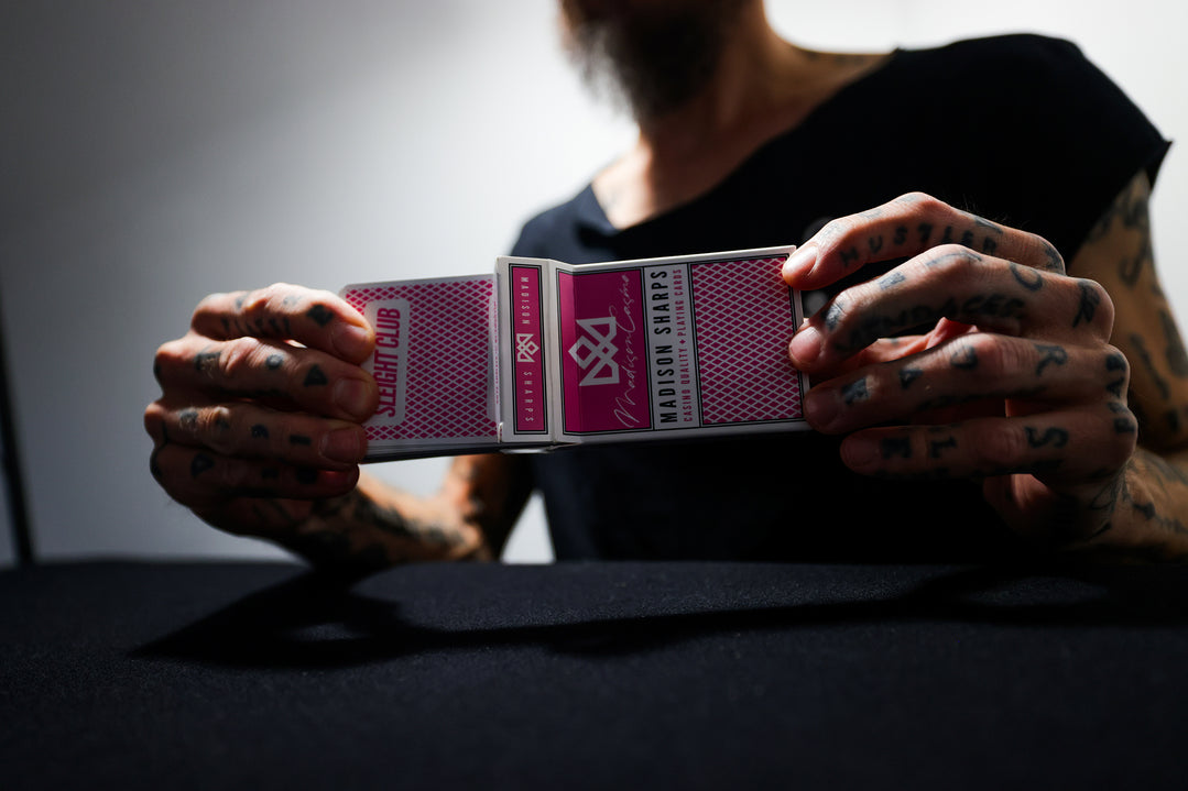 SLEIGHT CLUB Playing Cards (PINK SHARPS) playing cards — view 51