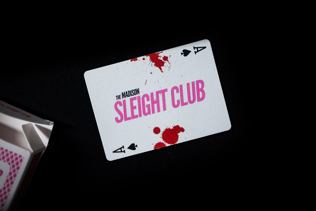 SLEIGHT CLUB Playing Cards (PINK SHARPS) playing cards — view 36