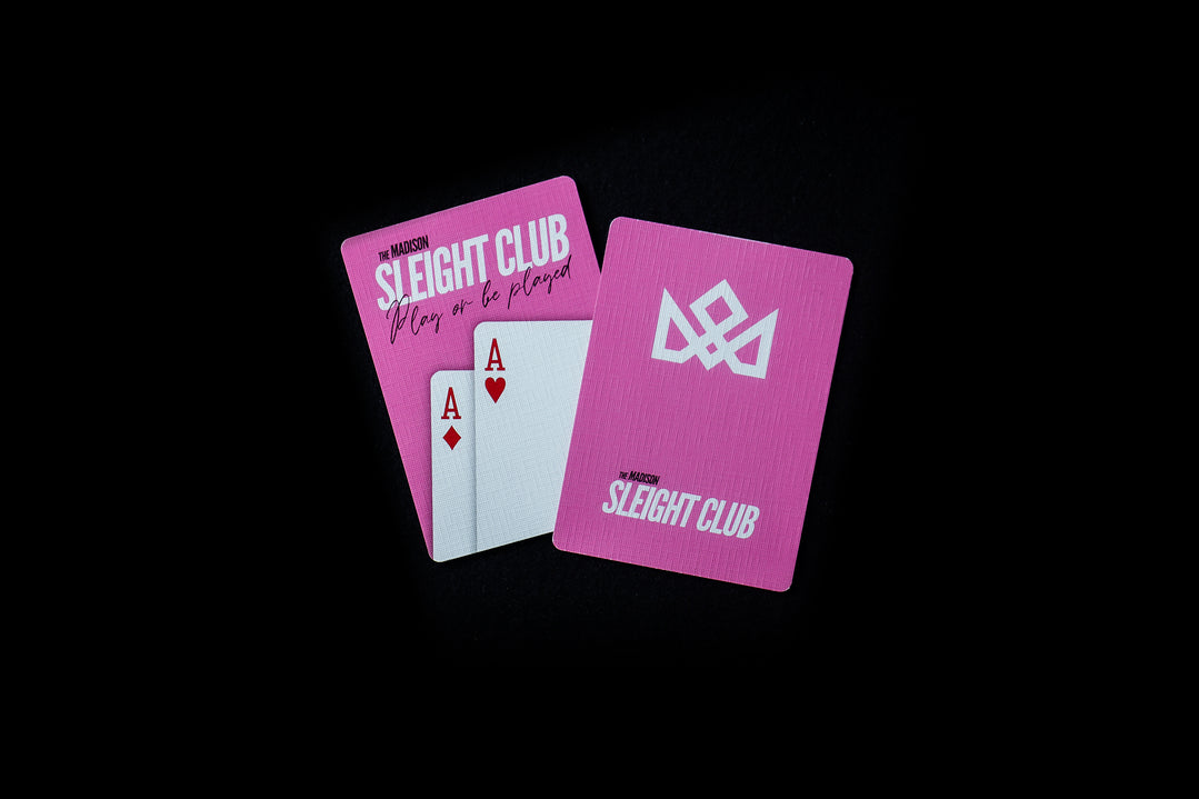 SLEIGHT CLUB Playing Cards (PINK SHARPS) playing cards — view 54