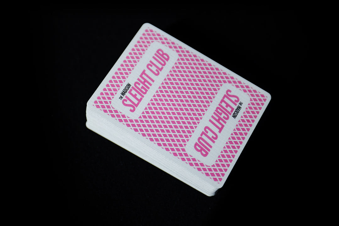 SLEIGHT CLUB Playing Cards (PINK SHARPS) playing cards — view 45