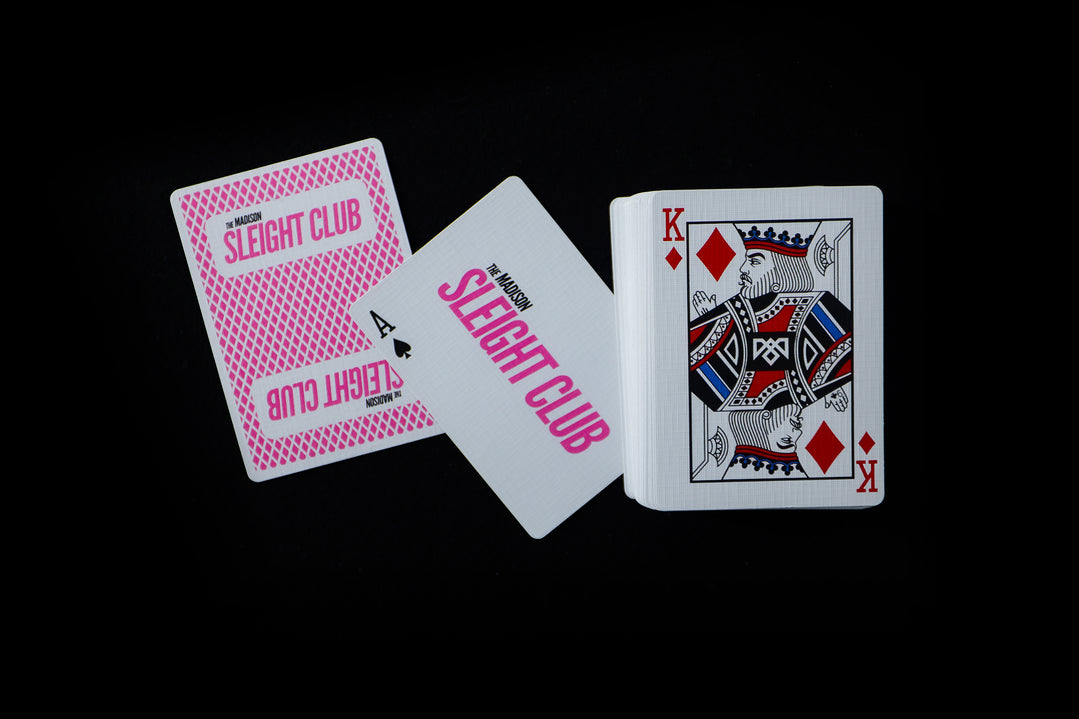 SLEIGHT CLUB Playing Cards (PINK SHARPS) playing cards — view 13