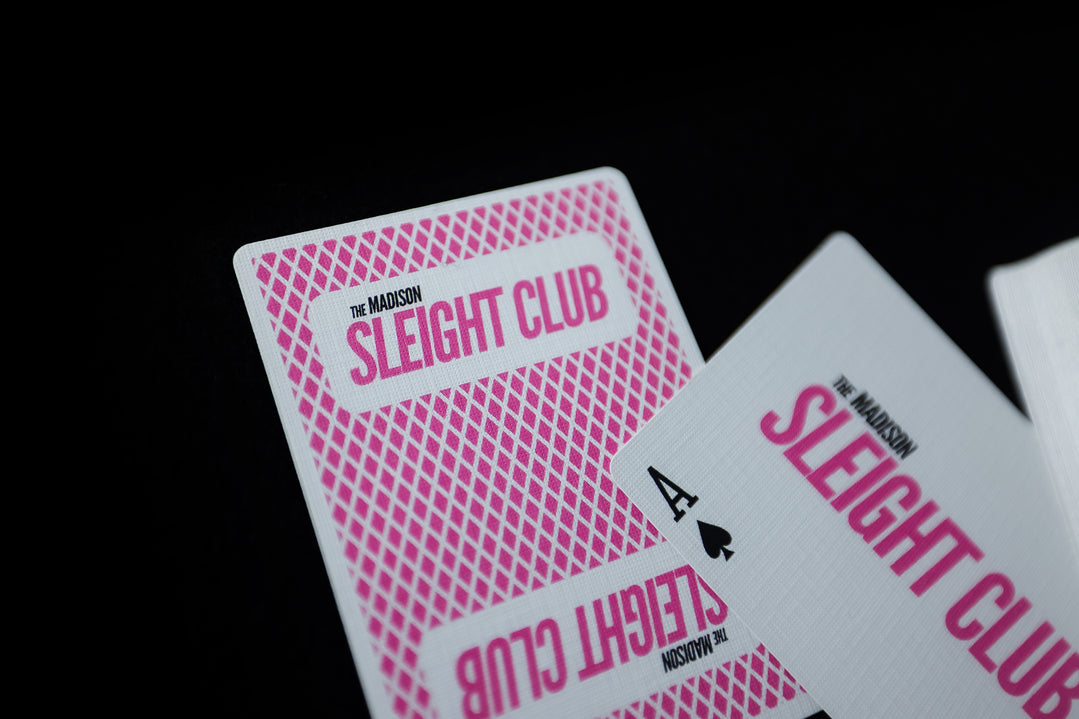 SLEIGHT CLUB Playing Cards (PINK SHARPS) playing cards — view 44