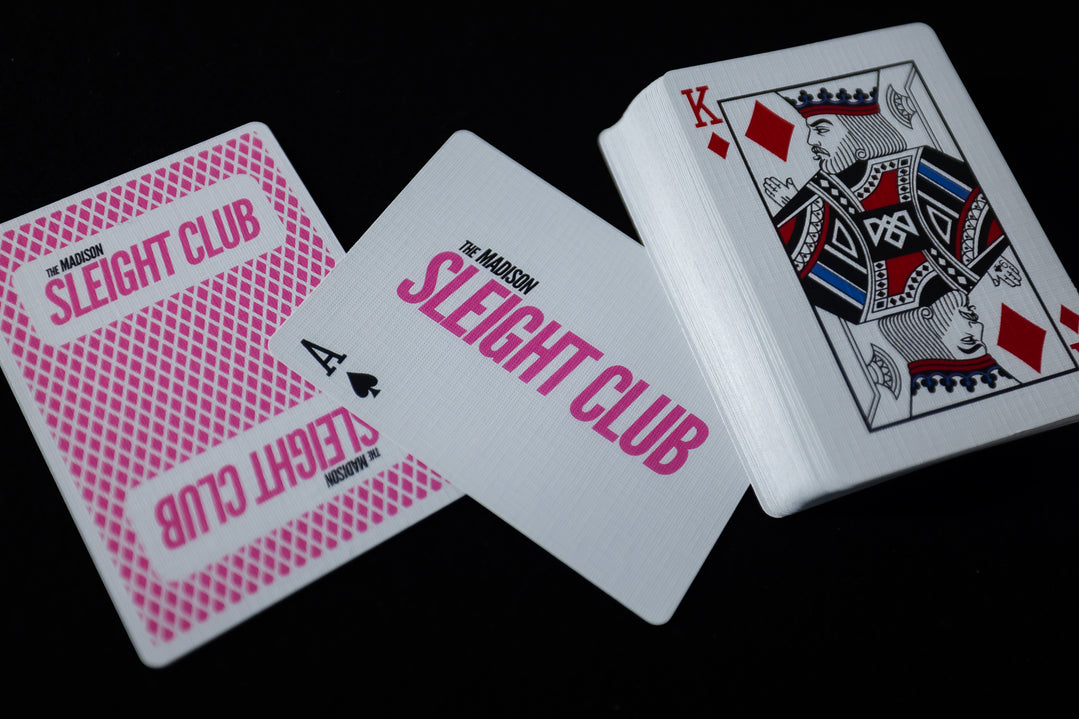 SLEIGHT CLUB Playing Cards (PINK SHARPS) playing cards — view 46