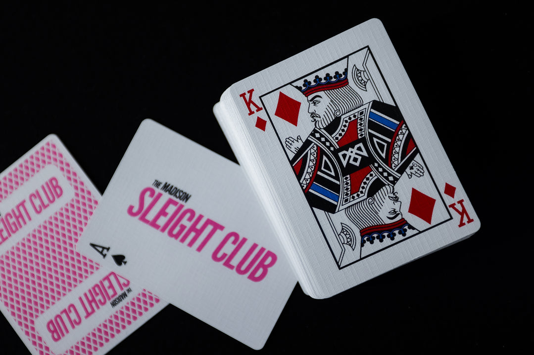 SLEIGHT CLUB Playing Cards (PINK SHARPS) playing cards — view 21