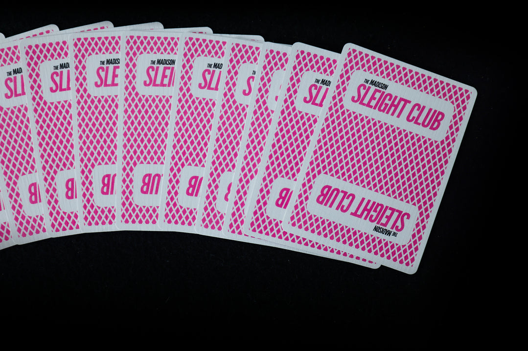 SLEIGHT CLUB Playing Cards (PINK SHARPS) playing cards — view 31