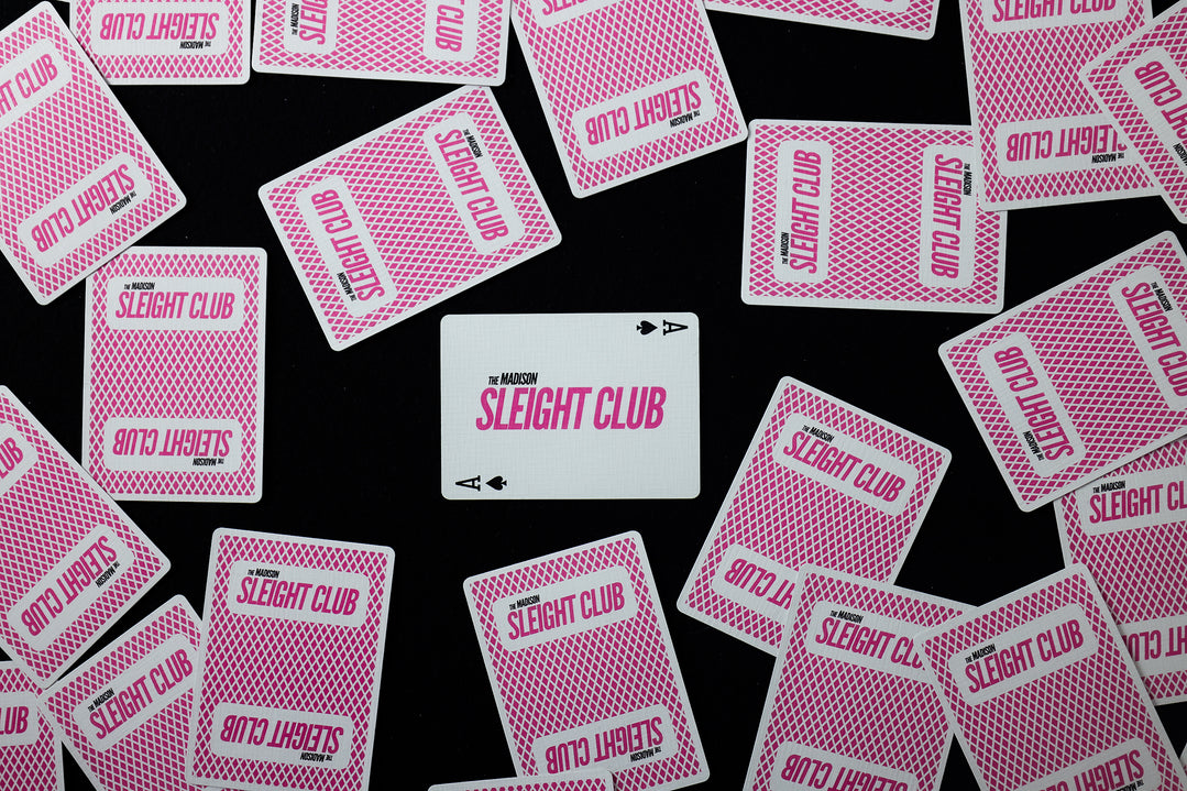 SLEIGHT CLUB Playing Cards (PINK SHARPS) playing cards — view 41