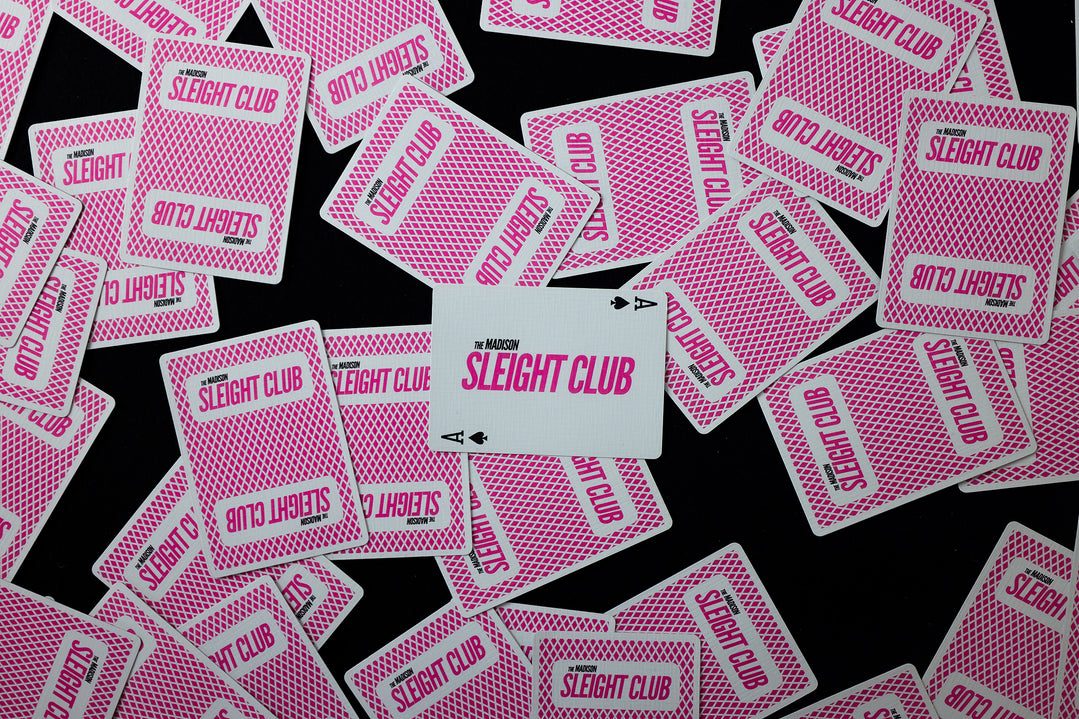 SLEIGHT CLUB Playing Cards (PINK SHARPS) playing cards — view 30