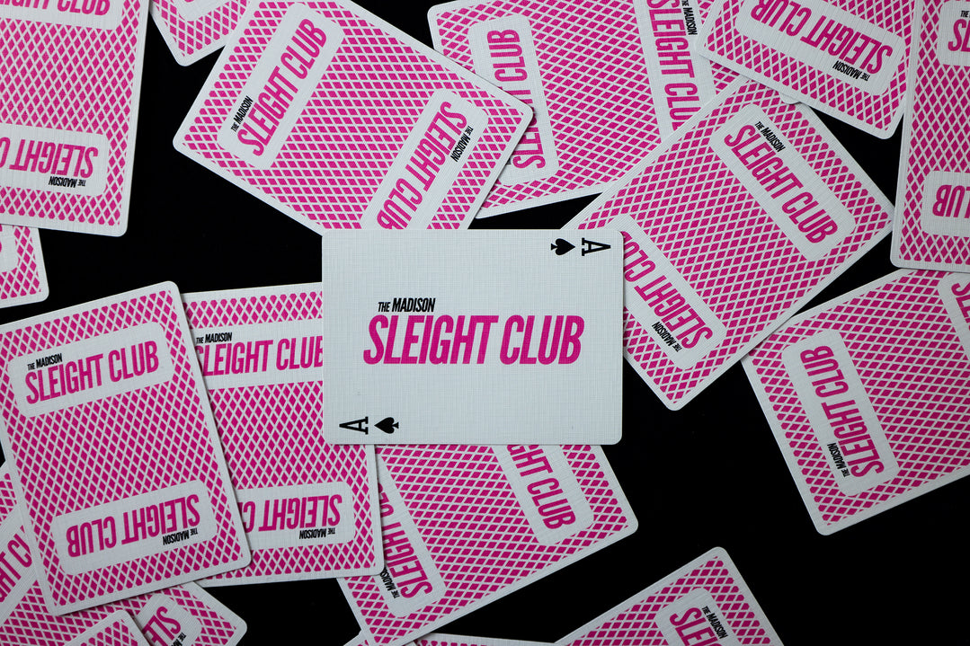 SLEIGHT CLUB Playing Cards (PINK SHARPS) playing cards — view 32