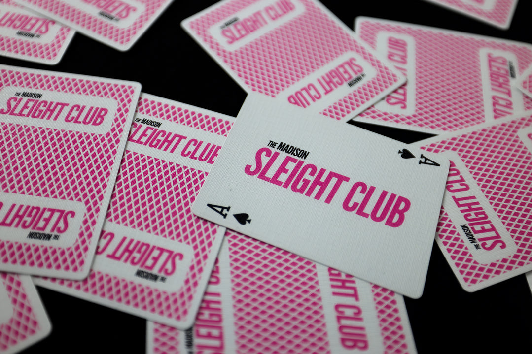 SLEIGHT CLUB Playing Cards (PINK SHARPS) playing cards — view 18