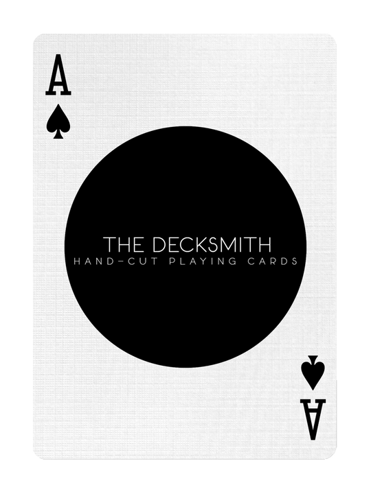 The DECKSMITH Playing Cards Back Design Blu Svengali