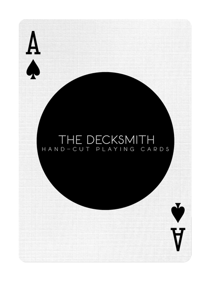 The DECKSMITH Playing Cards Back Design Blu Svengali