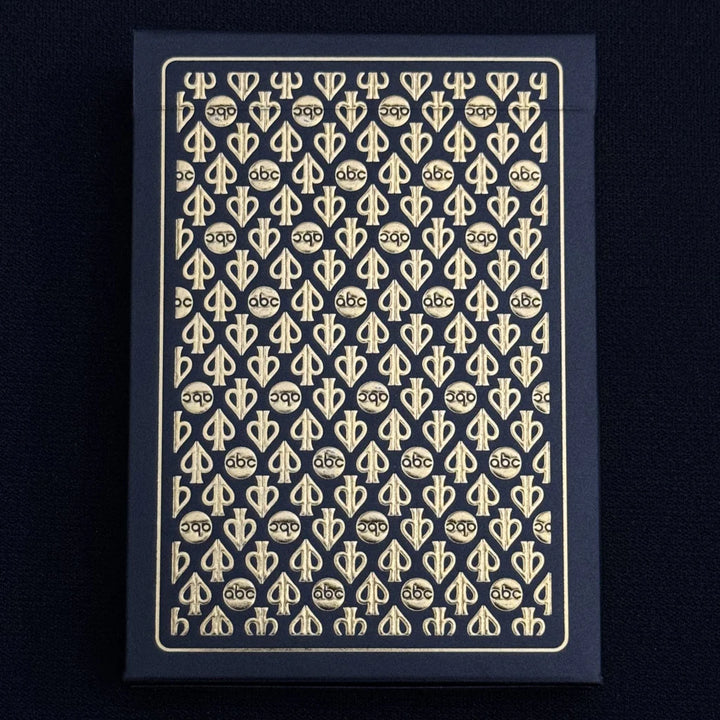 ABC Playing Cards by DAVID BLAINE (BLACK/GOLD) playing cards — view 3