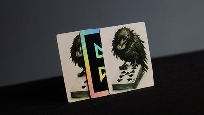 Holographic Acolyte Playing cards by Daniel Madison with Charlie Madison crow jokers for card tricks