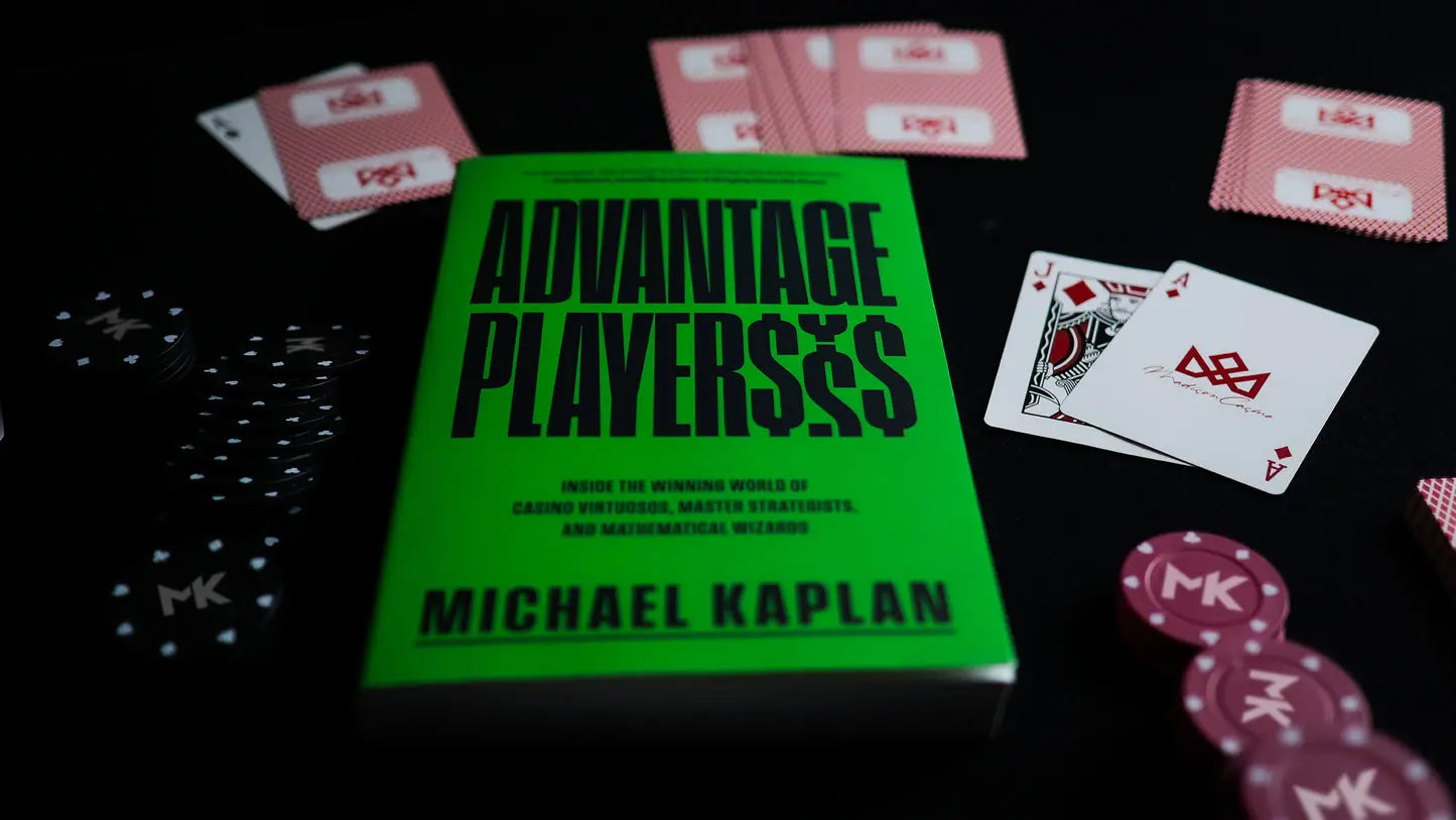 Advantage Players by Michael Kaplan digital download - psychology of risk, self-control and playing the long game, exclusive at MADISON.cards