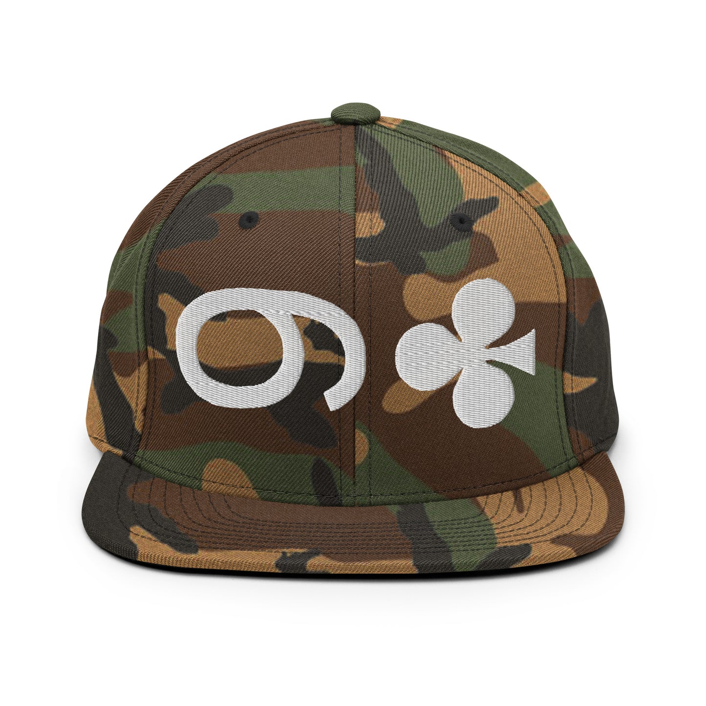 9 of CLUBS Snapback ( White 9 )