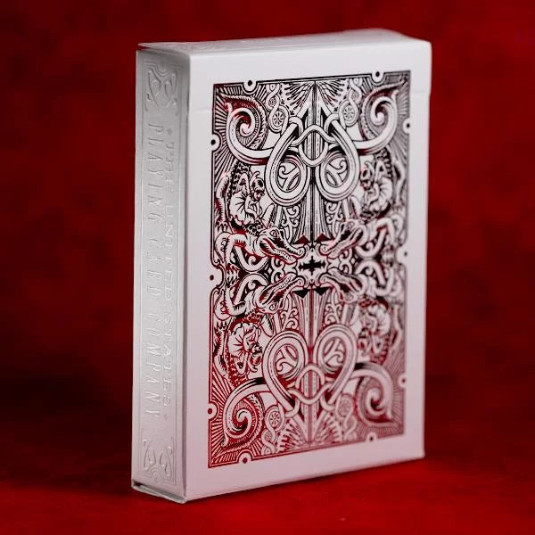 RED GATORBACKS by DAVID BLAINE ( Red Gator / White Tuck )