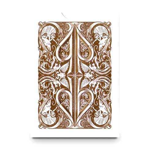 DAVID BLAINE SPLIT SPADES - GOLD BRICK DEAL playing cards — view 2