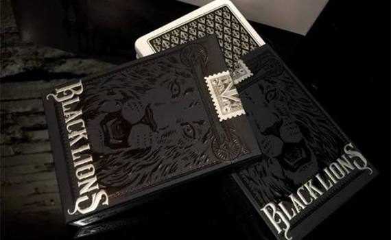 BLACK LIONS by DAVID BLAINE ( Black Tuck/Silver Foil )