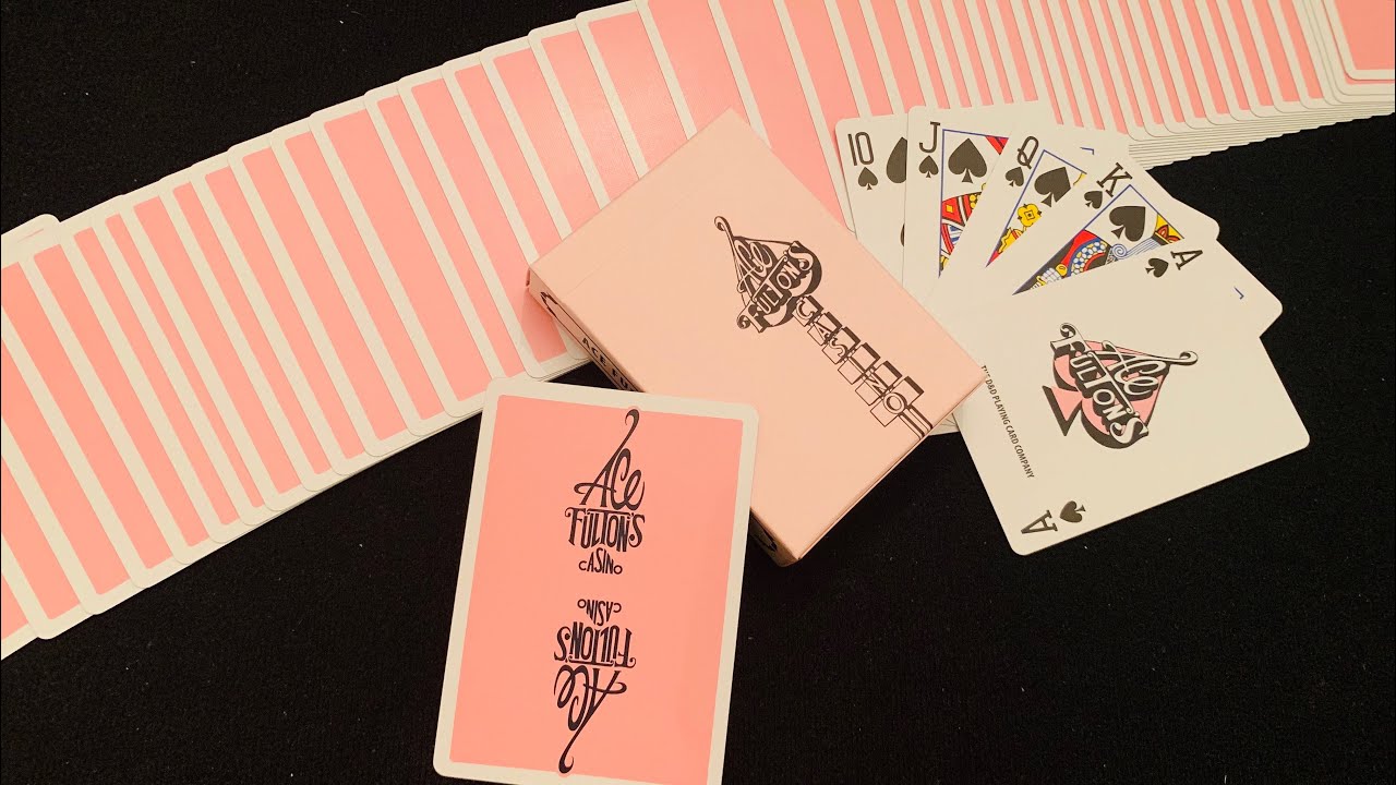 ACE FULTONS Playing Cards PINK playing cards — view 9
