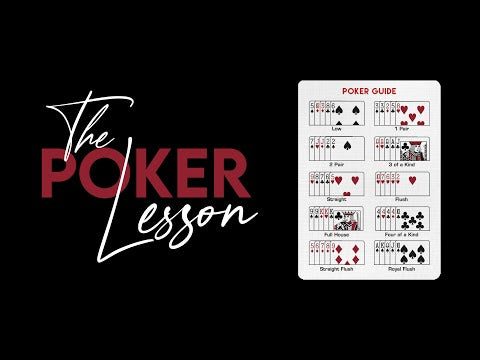 The POKER LESSON