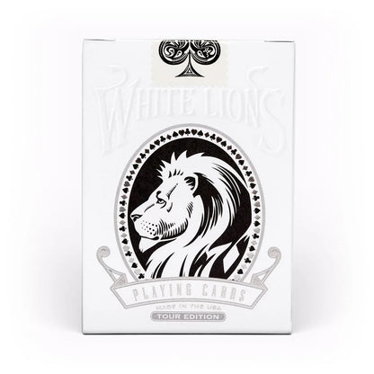 WHITE LIONS SERIES A TOUR EDTION Playing Cards