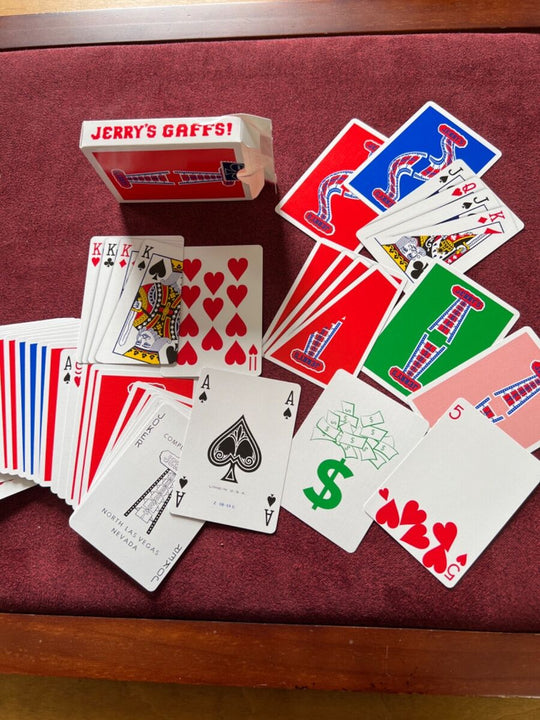 JERRY'S NUGGETs 1970 ORIGINAL + DANIELS JERRY'S NUGGET AND GAFF DECK playing cards — view 4